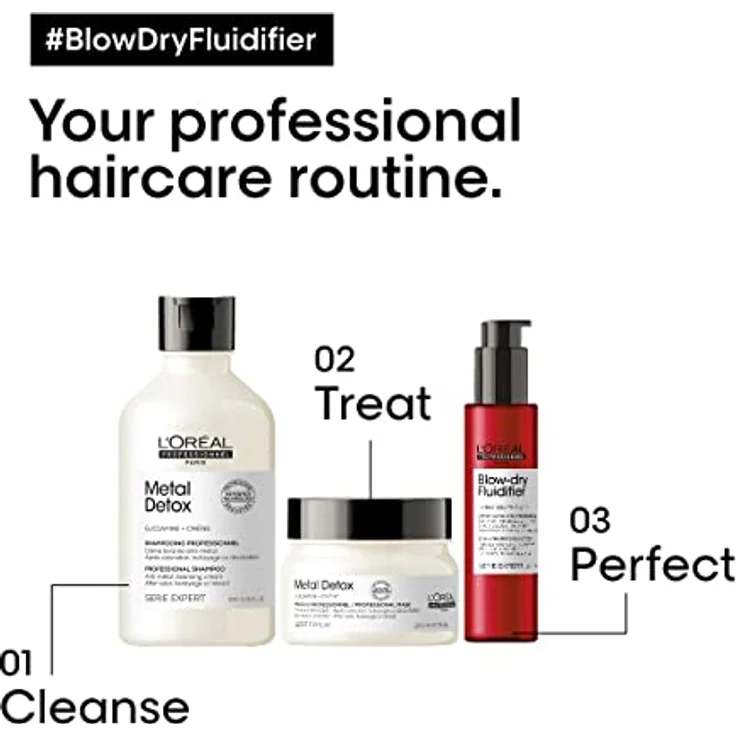 L'Oréal Creme Serie Expert Blow-Dry Fluidifier 10-in-1 Cream 150 ml – Bild 4