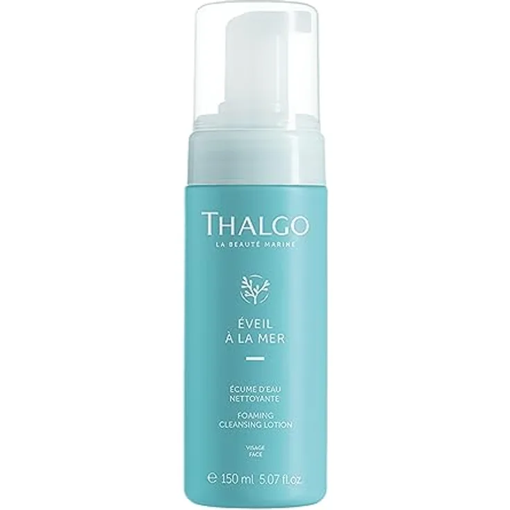 THALGO Éveil à la Mer Meeres-Reinigungsschaum 150ml Aloe-Vera-Pulver reinigt sanft und intensiv (150ml / VT22011)