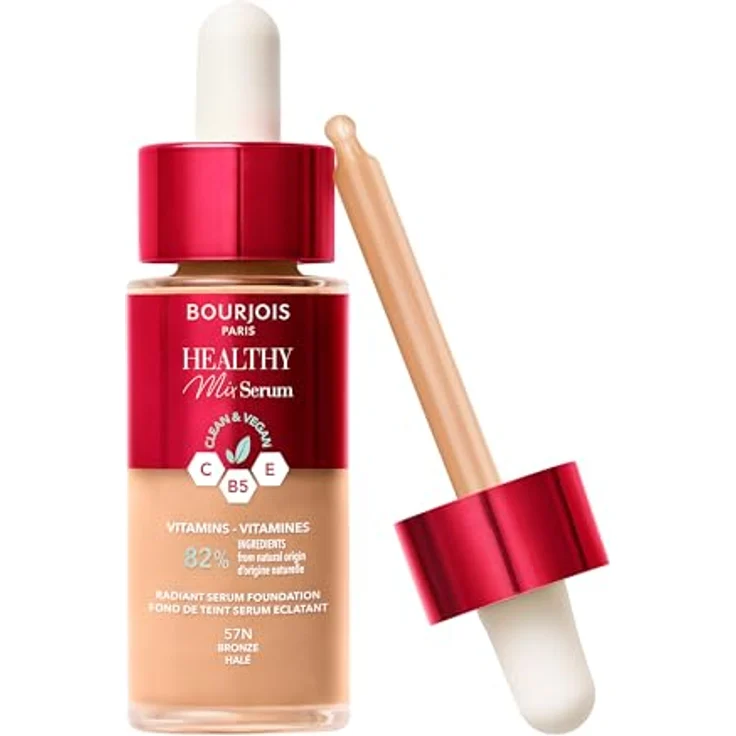 Bourjois Healthy Mix Clean Foundation Serum - 54N - Beige, 30 ml – Bild 2