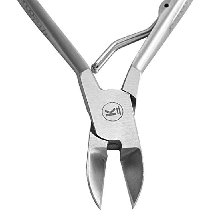 K-Pro Nagelzange für starke & dicke Fußnägel - Fußnagelzange/Pediküre Zange (Satin) – Bild 2