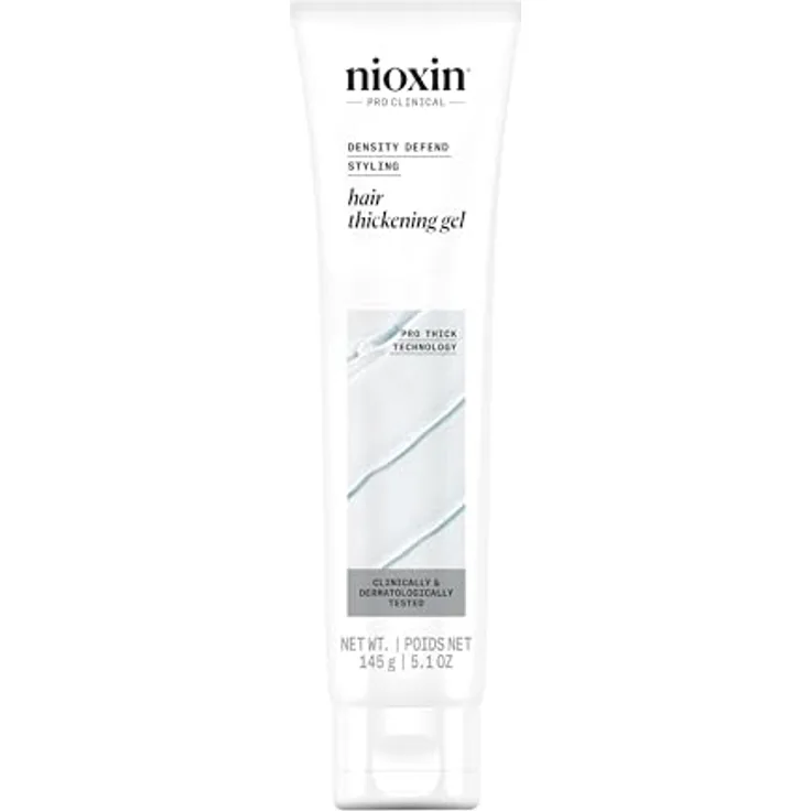 Nioxin Density Defend Hair Thickening Gel - Haargel mit Pfefferminzöl für mehr Haarvolumen - Haarpflege für dünner werdendes Haar (140 ml)