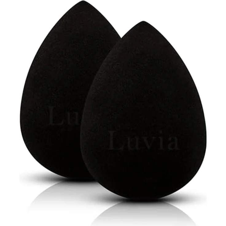 Luvia Cosmetics Make-up Schwamm Make-up Blending Sponge Set-Black, 2 tlg. – Bild 2