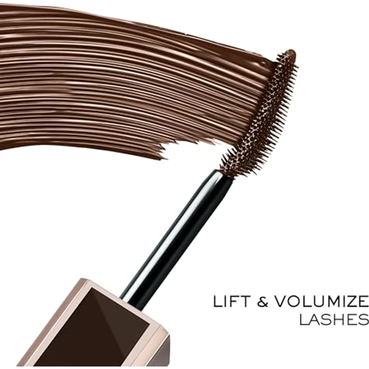 Lancôme Lash Idôle Volumen Mascara, innovative nicht klumpende Wimperntusche in Braun, 8 ml – Bild 2