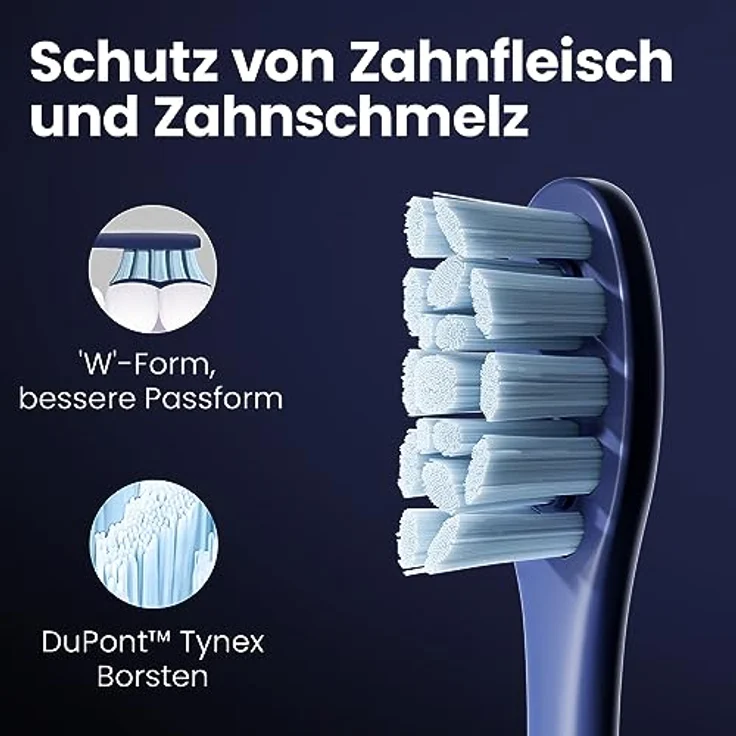 Xiaomi Oclean X Pro, Elektrische Zahnbürste mit AI-gesteuerter Druckempfindlicher Technologie, Standard Reinigungskopf – Bild 4
