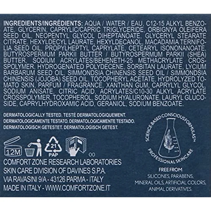 comfort zone RENIGHT Cream 60 ml, nährende Nachtpflege mit Goji-Beeren und Tomaten-Extrakt – Bild 9