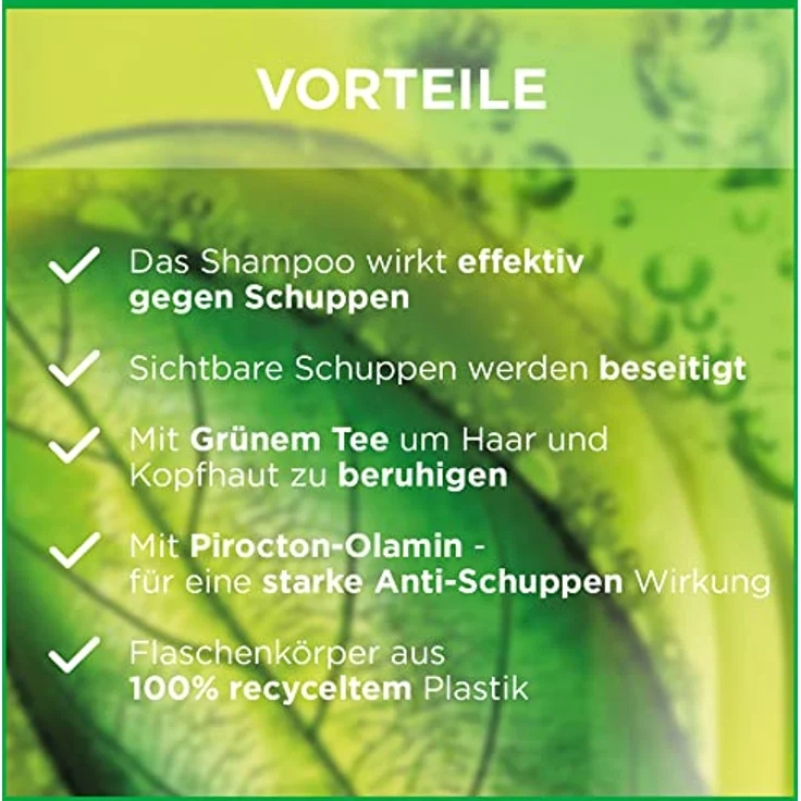 Garnier Fructis Anti-Schuppen Classic Shampoo, befreit effektiv von Schuppen, mit Anti-Rückfallwirkung, 6er-Pack (6 x 250 ml) – Bild 4