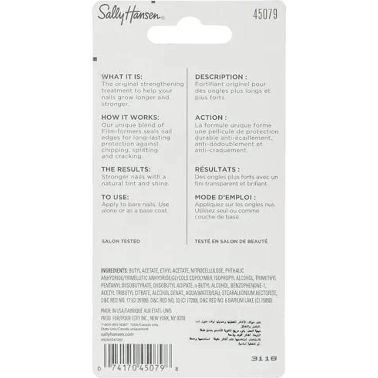 Sally Hansen Pflege Nagelpflege Hard As Nails 13,30 ml, Pflege-Nagellack – Bild 7