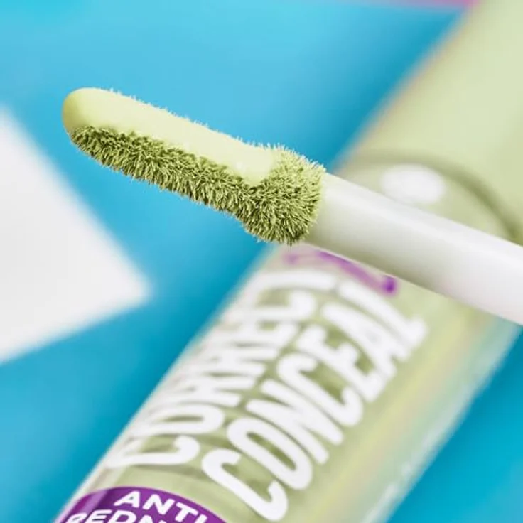 essence cosmetics CORRECT & CONCEAL anti redness concealer, Nr. 100, Grün, farbkorrigierend, natürlich, für sensible Haut, vegan, ölfrei, 1er Pack (3.5ml) – Bild 5