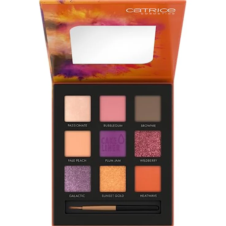Catrice Colour Blast Eyeshadow Palette, Lidschatten, Nr. 010, Mehrfarbig, 9 Farben, langanhaltend, Expressergebnis, vegan, ohne Mikroplastikpartikel, Nanopartikel frei, ohne Parfüm, 1er Pack (6.75g) – Bild 2