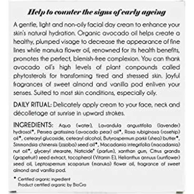Antipodes Rejoice Light Facial Day Cream, leichte feuchtigkeitsspendende Tagescreme mit Tiefenwirkung, 60 ml – Bild 6