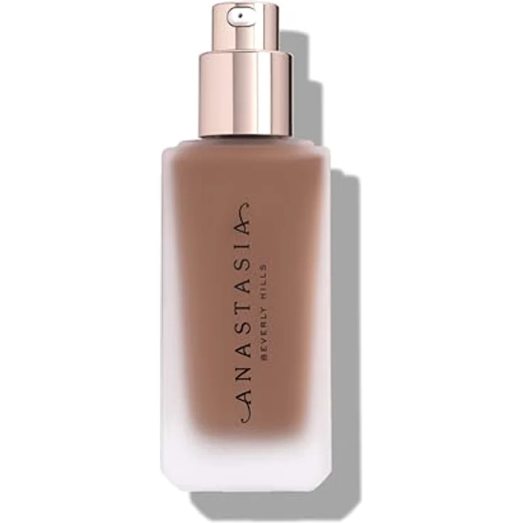 Anastasia Beverly Hills Impeccable Blurring Second-Skin Matte Foundation, Flüssiges Make-Up mit mittlerer bis voller Deckkraft, Farbton 7N, 35 ml – Bild 1