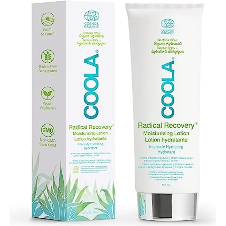 COOLA Radical Recovery After-Sun Moisturizing Lotion, Regenerierende After-Sun-Pflege mit Bio-Agave und Aloe Vera, 150 ml – Bild 2