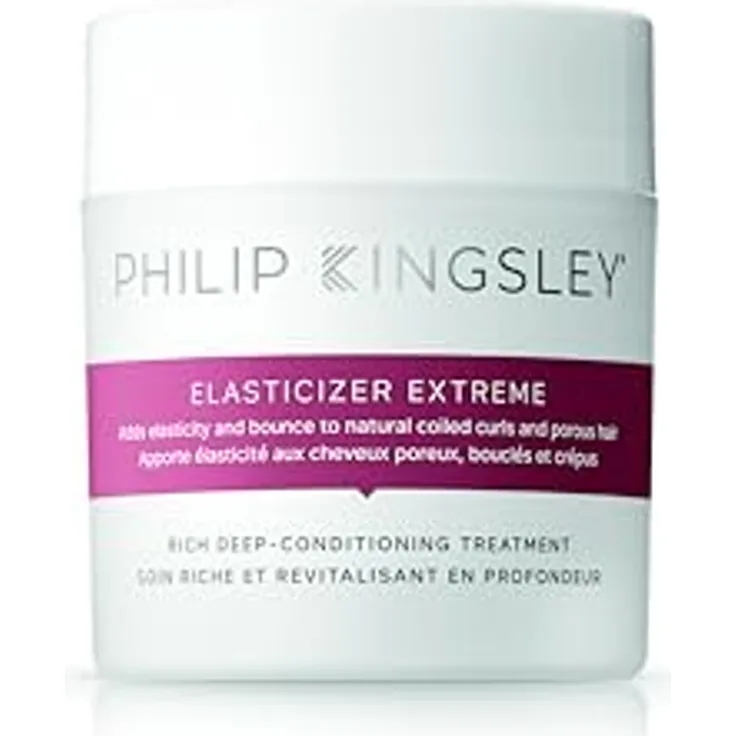 Philip Kingsley Elasticizer Extreme Rich, Tiefenpflegemaske für trockenes Haar, Pre Shampoo Behandlung, 150ml