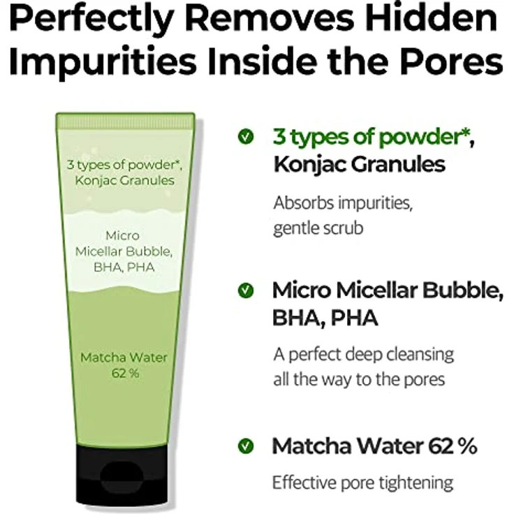 [SOME BY MI] Super Matcha Pore Clean Cleansing Gel 100ml – Bild 4