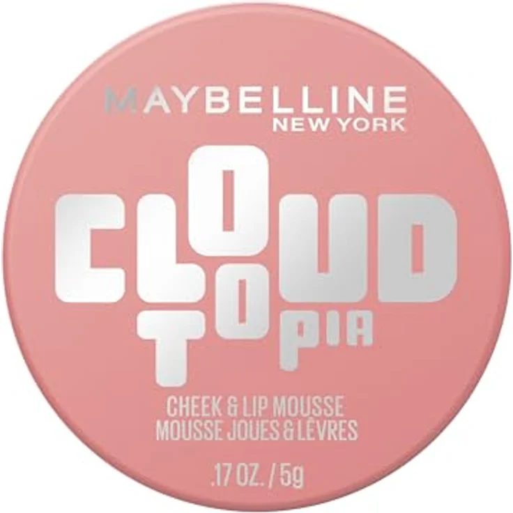 MAYBELLINE NEW YORK CloudTopia mattes cremiges Rouge für Lippen und Wangen, Farbton 09 Dreamy Dawn, 5 g – Bild 1