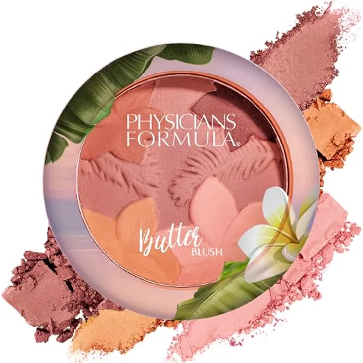 Physicians Formula Matte Monoi Butter Blush, Rouge für Damen, 4,5 g, pflegend und mattierend