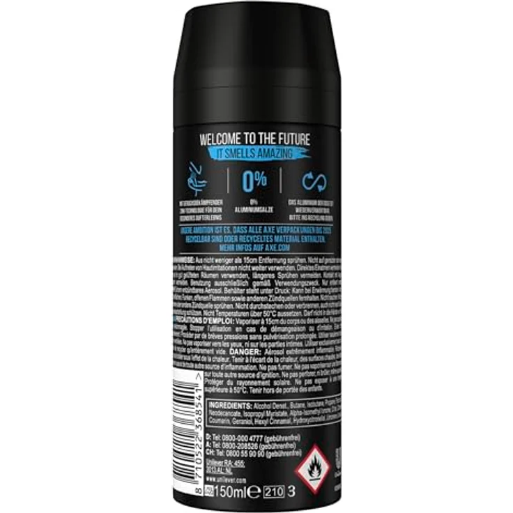 Axe Bodyspray Alaska 150 ml – Bild 2