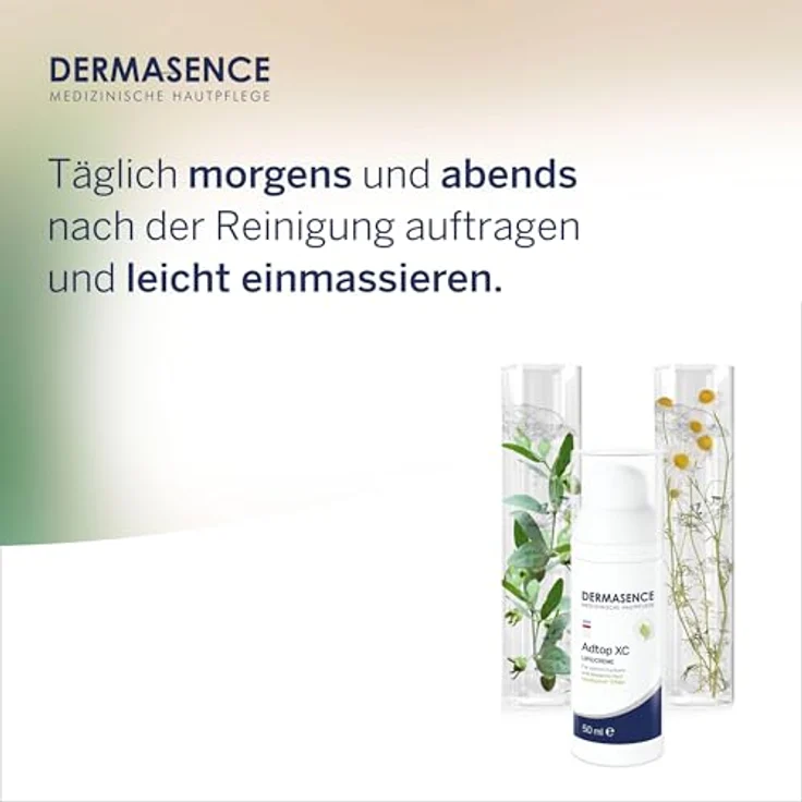 DERMASENCE Adtop XC Lipidcreme, 50 ml - Intensiv rückfettende Creme für extrem trockene Hautstellen - Mit Ceramiden und natürlichen Ölen – Bild 5