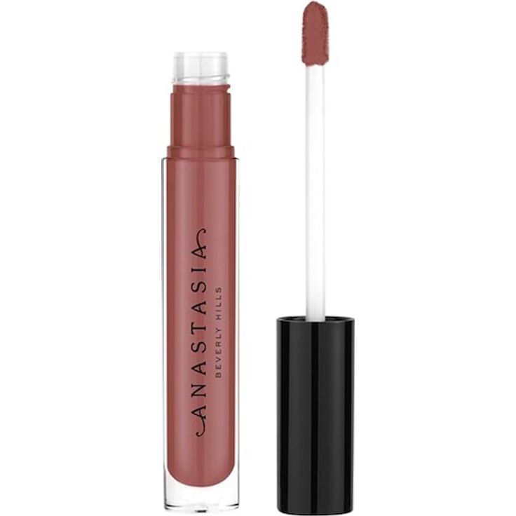 Anastasia Beverly Hills Lipgloss Damen, metallisch glänzender Lipgloss, 3,2 g, in Pink oder Lila