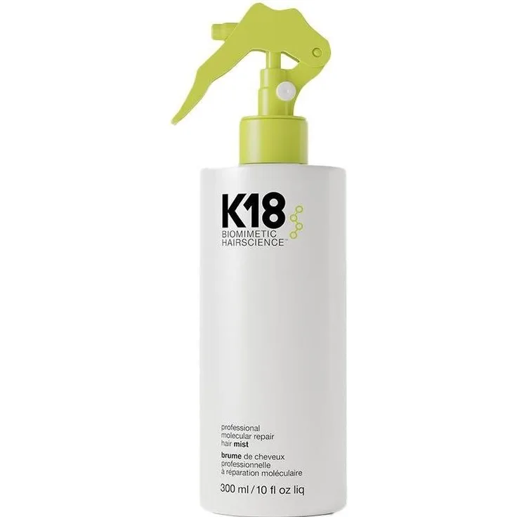 K18 Molecular Repair Professional Hair Mist, Haarspray mit schneller Auffrischung in 4 Minuten, 300 ml