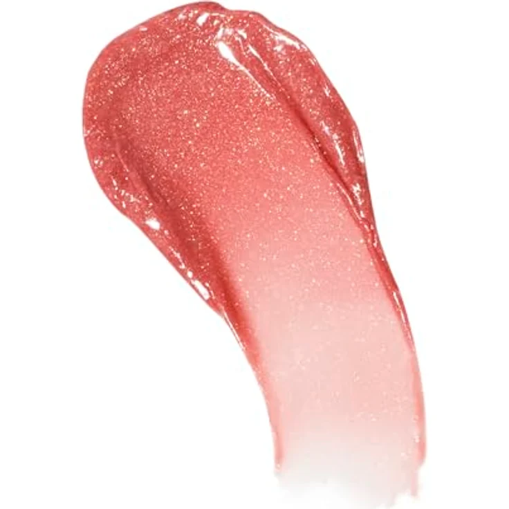 Revolution Pout Lip Gloss, Hochglänzendes Lippen-Gloss mit Hyaluronsäure & Vitamin E, Vegan, Tierversuchsfrei, 3g, Shimmer Sugar Cookie Pink – Bild 2