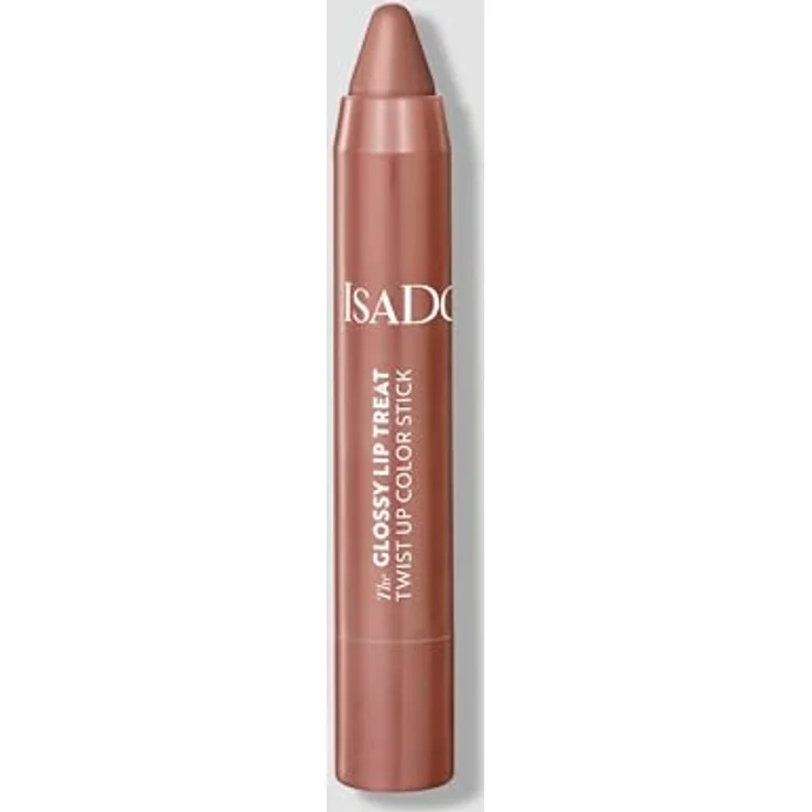IsaDora Glossy Lip Treat Twist Up Color Stick Lipgloss, 3,3 g, Mocha Dream - cremige Textur, glänzendes Finish, pflegt und befeuchtet die Lippen – Bild 1