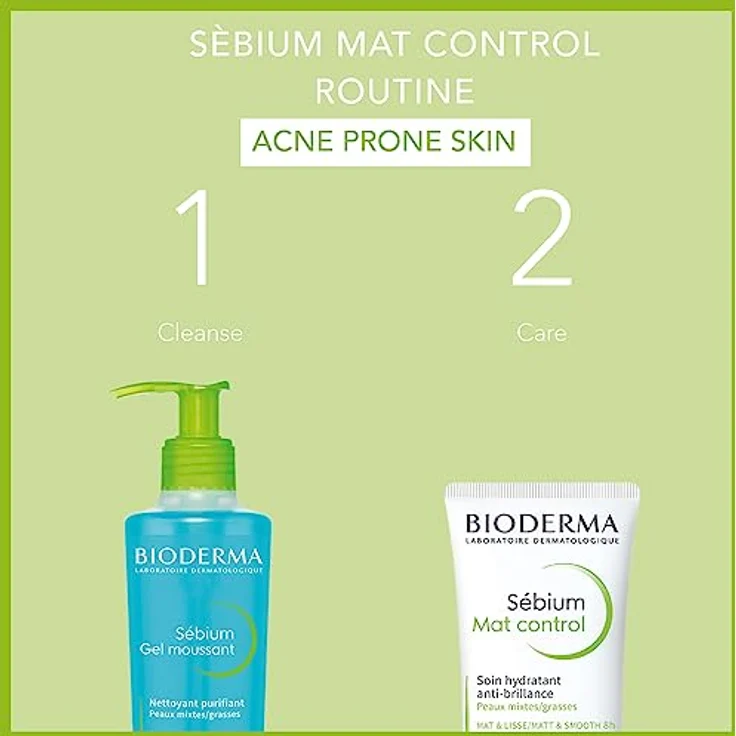 Bioderma Sébium Mat Control Soin Hydratant Anti-Brillance Creme 30 ml – Bild 5
