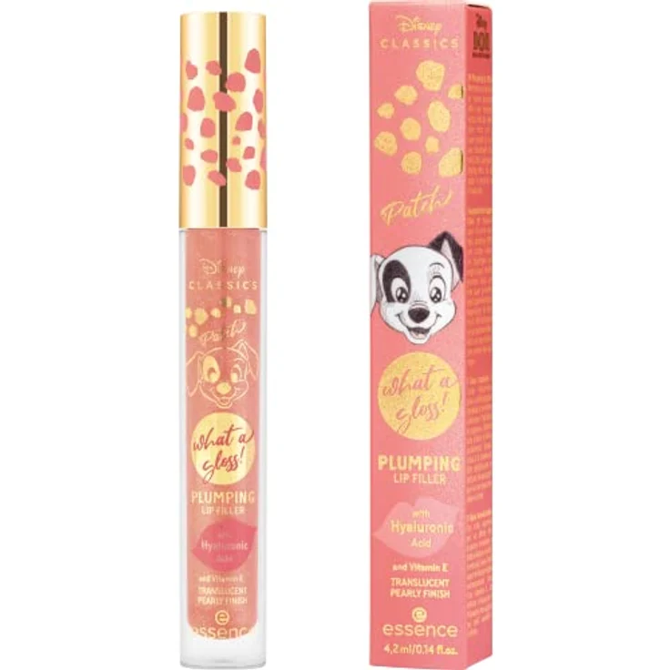 Essence Disney Classics Patch what a gloss! PLUMPING LIP FILLER Lipgloss 4,2 ml Nr. 02 - Adventures – Bild 2