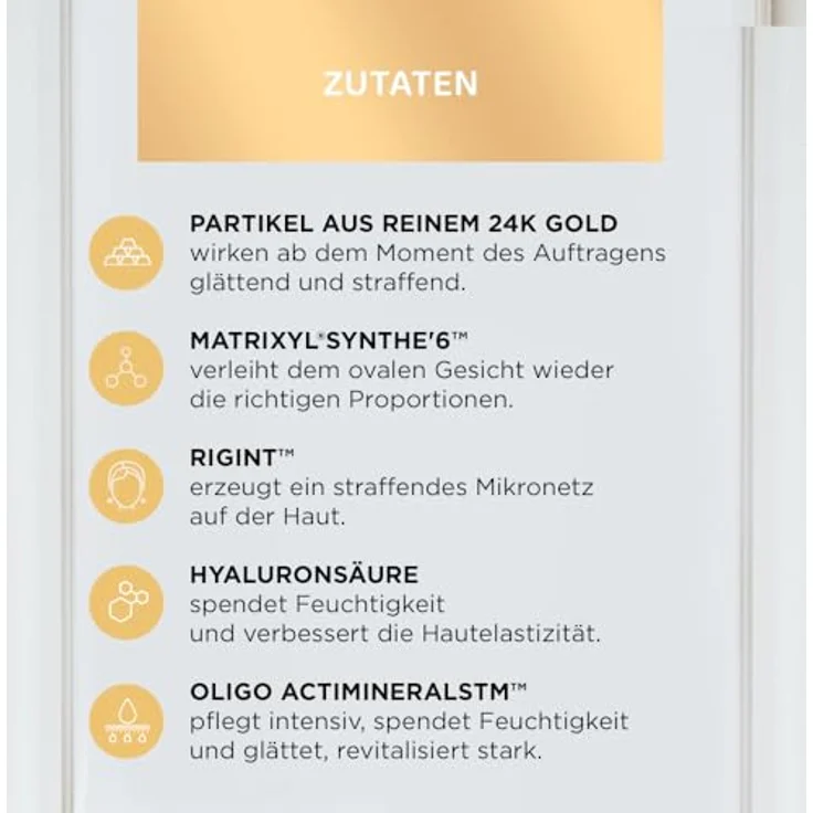 EVELINE Cosmetics Gold Lift Expert 70+ Multi-Reparatur-Creme-Serum, tiefenwirksam, anti-aging, 50 ml – Bild 4