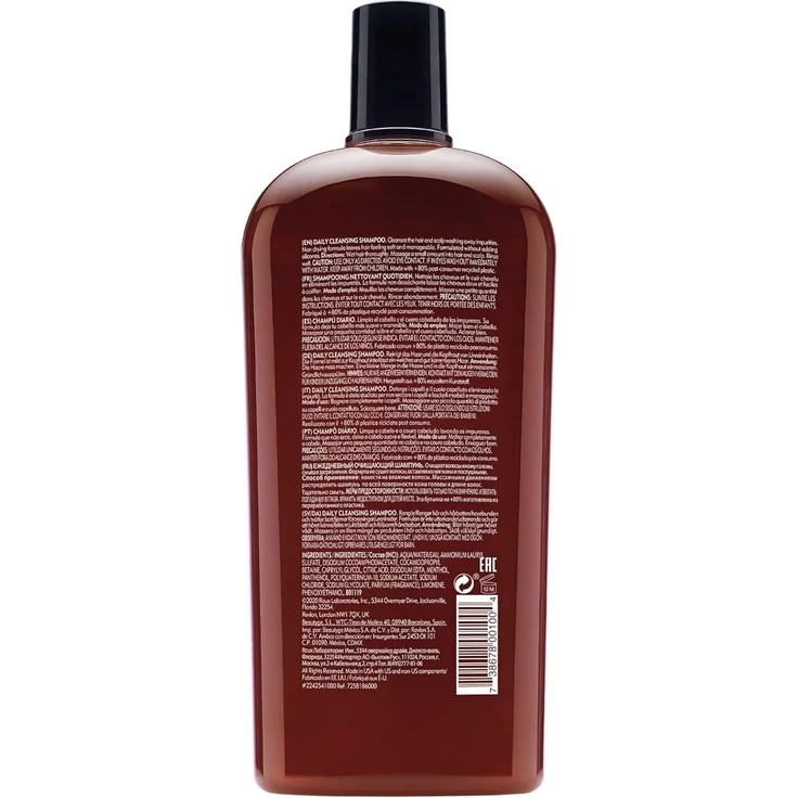 American Crew Daily Cleansing Shampoo 1000 ml – Bild 2