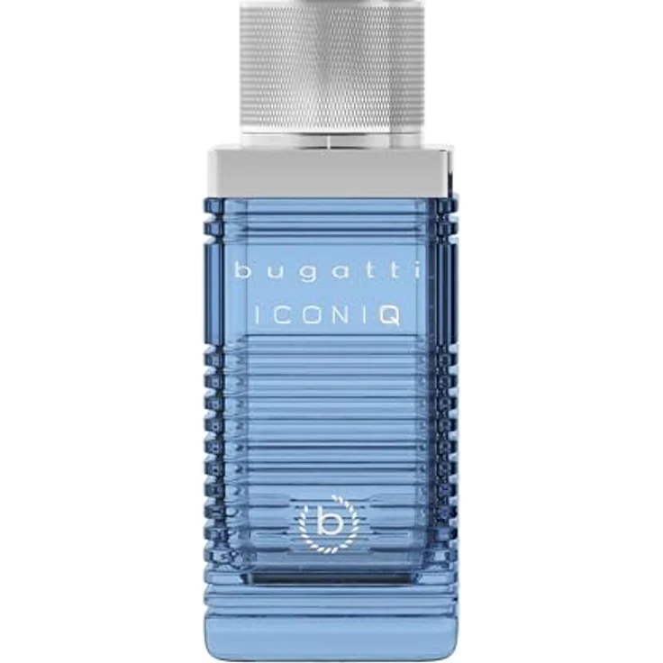Bugatti Iconiq Blue, Parfüm für Herren 100ml, aromatisch-aquatisch mit Zitrone, Salbei, Amber & Moschus, zeitloses Eau de Toilette – Bild 2