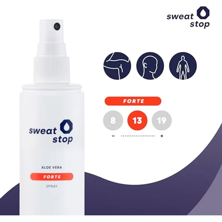 SweatStop® Aloe Vera Forte Körperspray 100ml – Bild 3