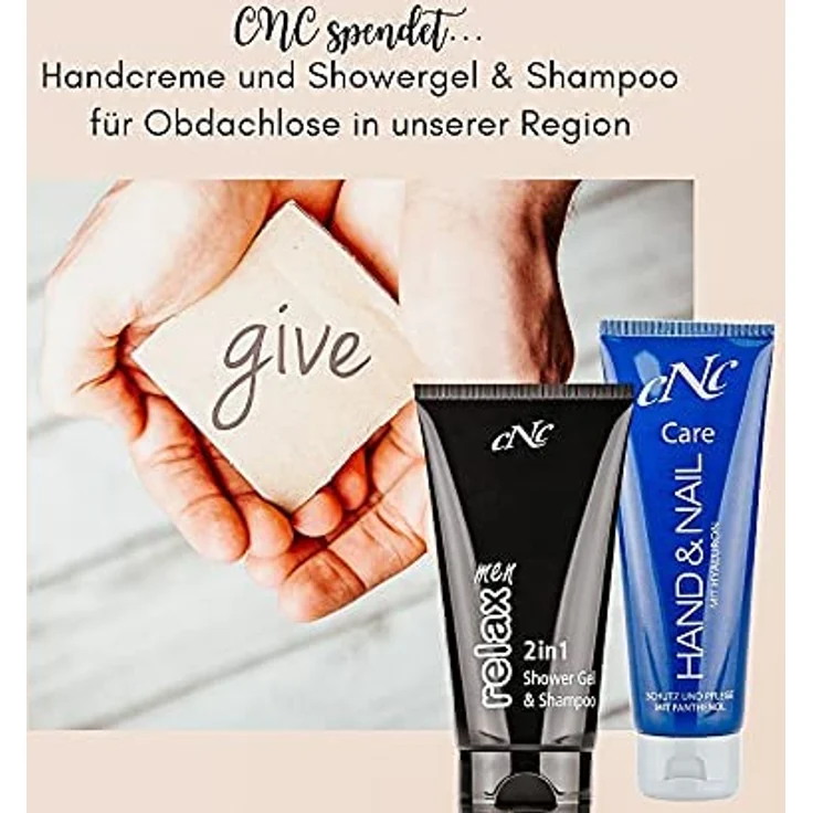 CNC cosmetic - Hand & Nail Care-Highlights Handcreme mit Hyaluron 125ml – Bild 2