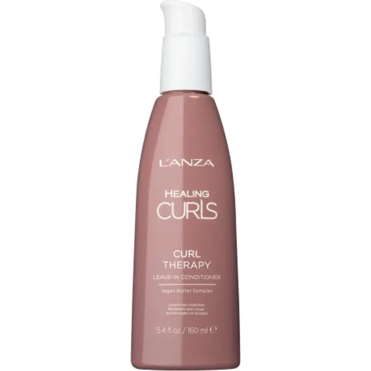 L'ANZA Healing Curls Curl Therapy Leave-In Conditioner, Sulfat- und parabenfreie Feuchtigkeitspülung für lockiges Haar, 160 ml