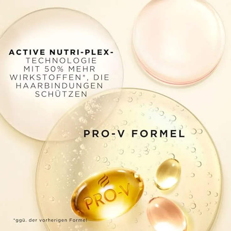 Pantene Pro-V Glatt & Seidig Keratin Reconstruct Haarmaske, 300ml - Intensivpflege gegen Frizz mit 50% mehr Wirkstoffen und bis zu 72 Stunden glatterem Haar – Bild 5