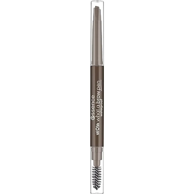 essence wow what a brow pen waterproof, Eye Pencil, Augenbrauenstift, Nr. 03 Dark Brown, braun, sofortiges Ergebnis, matt, vegan, wasserfest, Mikroplastik Partikel frei (0,2g) – Bild 2