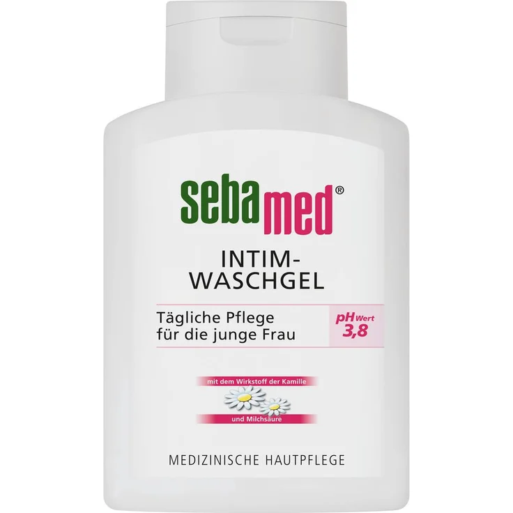 Sebamed Intim Waschgel pH 3,8, sanfte Flüssigseife für empfindliche Haut im äußeren Intimbereich, 200 ml