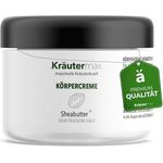 Sheabutter Creme Körperbutter für Trockene Haut Shea Butter Körpercreme 1 x 250 ml