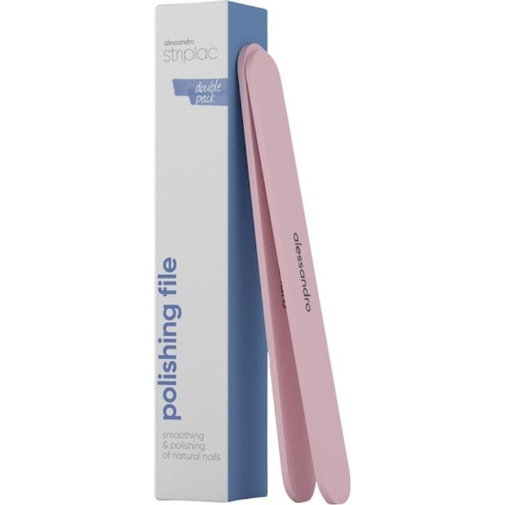 Alessandro Striplac UV Colour Polierfeile, 2-in-1 Nagellackvorbereitung für professionelle Maniküre, veganes und hautfreundliches Design