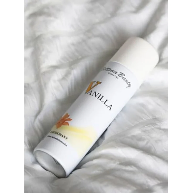 Bettina Barty VANILLA Deo Aerosolspray 150ml, effektiver Schutz ohne Aluminiumsalze, langanhaltender Vanilla Duft, Made in Germany – Bild 2