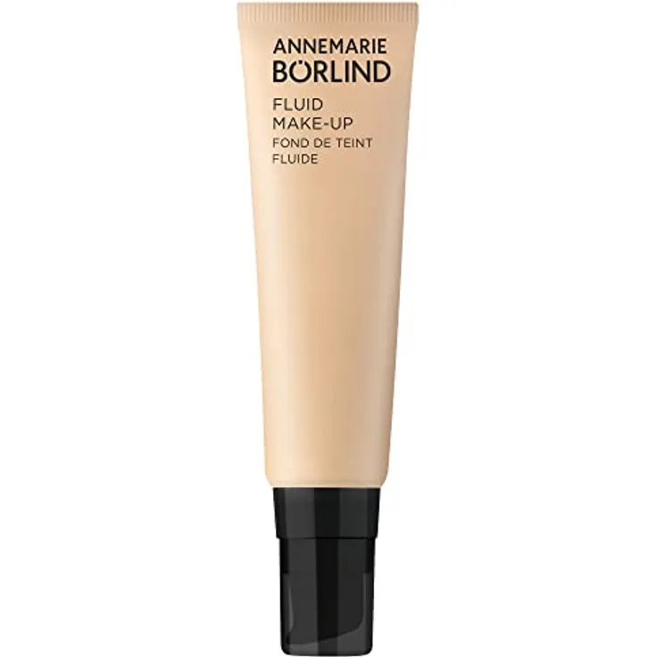 ANNEMARIE BÖRLIND TEINT EFFECTIVE NATURAL BEAUTY Flüssiges Make-up (30 ml) - Feuchtigkeitsspendendes, Makeup mit Mattierendem Effekt, Reguliert den Natürlichen Ölhaushalt der Haut, Vegan (Light)