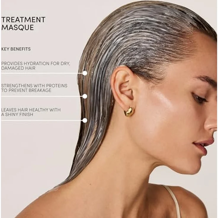 Ouai Thick Hair Treatment Masque, Haarmaske für dickes Haar mit Shea- und Illipe-Butter, 100 ml – Bild 4