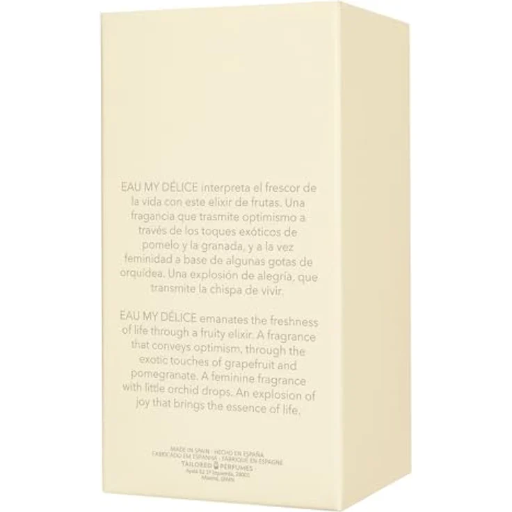 Women'secret Eau My Delice Eau de Toilette 30ml - Fruchtiger Damenduft mit Grapefruit und Orchideenakkorden – Bild 3