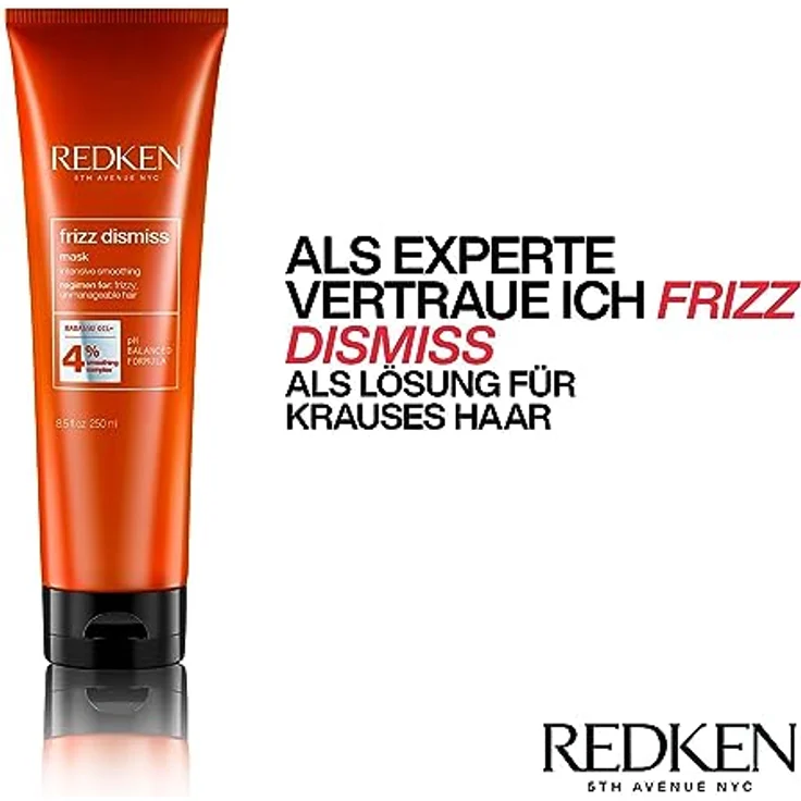 Redken Maske Haircare Frizz Dismiss Mask – Bild 7