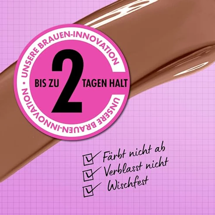 NYX Professional Makeup Zero To Brow Gel, Augenbrauen-Gel mit Applikator, Farbton 07 Espresso, 2 ml – Bild 3