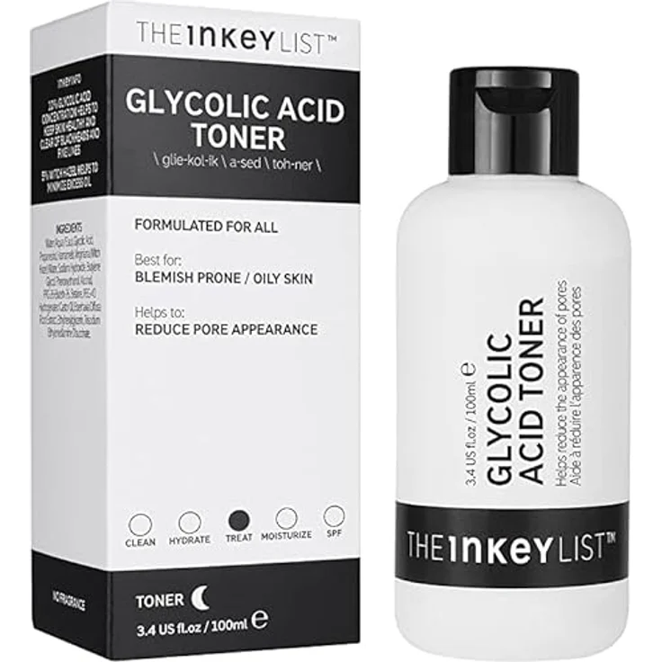 The INKEY List 10 % Glycolic Acid Toner hilft, das Erscheinungsbild der Poren zu reduzieren 100 ml – Bild 2