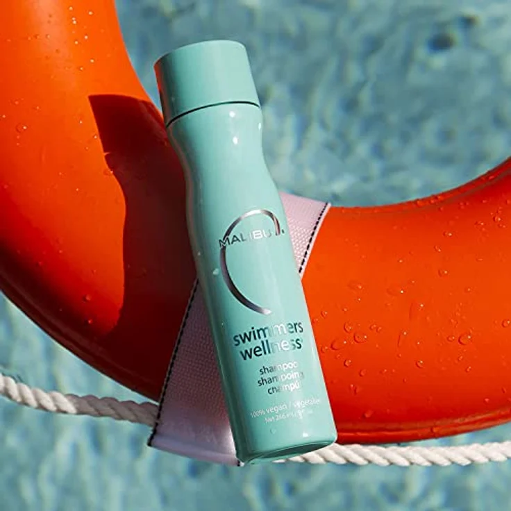 Malibu C Swimmers Wellness, Schützendes Shampoo für SchwimmerInnen, 266 ml, befreit von Chlor- und Salzwasser-Rückständen, vegan, ohne Sulfate – Bild 5