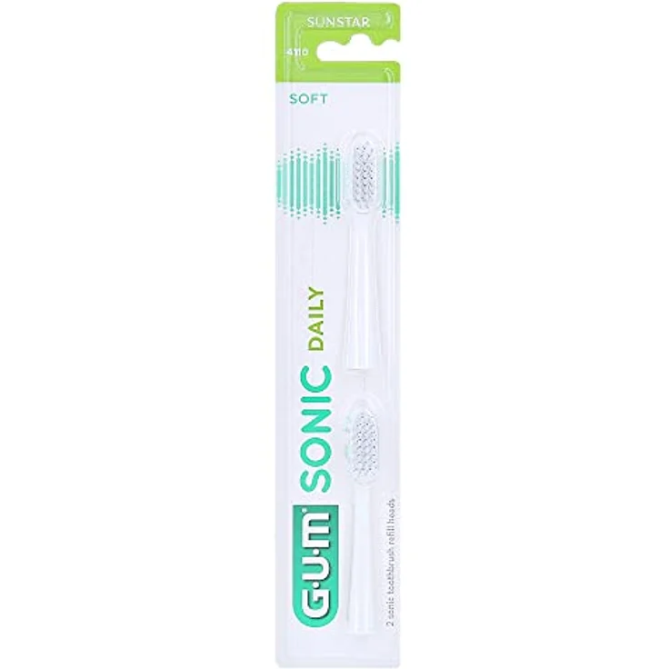 Gum Sonic Daily Refills Weiße Bürste 2U – Bild 2