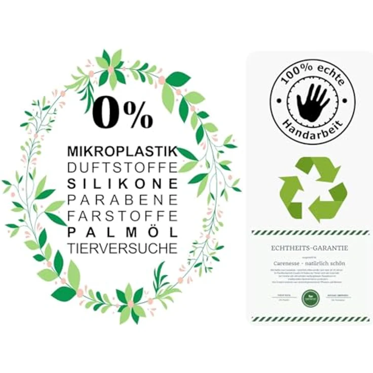 Carenesse® Original Aleppo LUXUS Lorbeeröl & Olivenöl Seife, 70% Lorbeeröl, 30% Olivenöl, veganes Naturprodukt, Hand- und Haarwaschseife, 125g – Bild 4