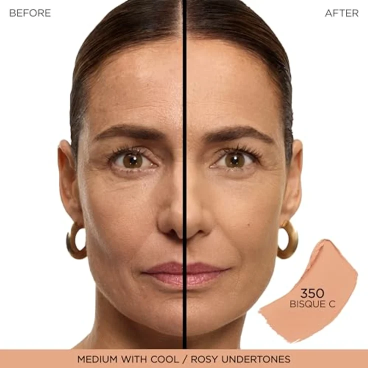 Lancôme Teint Idole Ultra Wear Shape Stick Foundation, Multifunktions-Korrektor für Gesicht, Augen und Lippen, hochpigmentiert, Farbton 350 Bisque (C) / 04 Beige Nature, 9 g – Bild 2